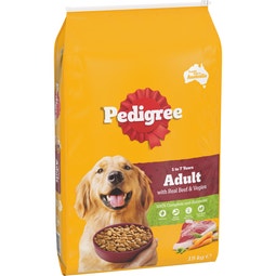 PEDIGREE® Adult Dry Dog Food With Real Beef & Vegies 15kg Bag image