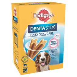 PEDIGREE® DENTASTIX Dog Treats Daily Oral Care Medium Dog 28 Sticks image
