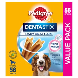 PEDIGREE® DENTASTIX Medium Dog Dental Treats 56 Piece Bulk Pack image