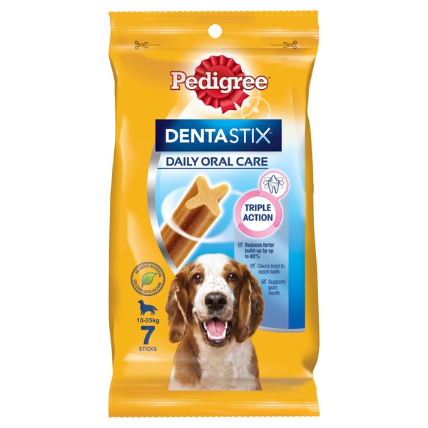PEDIGREE® DENTASTIX Dog Treats Daily Oral Care Medium Dog 7 Sticks