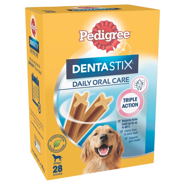 PEDIGREE® DENTASTIX Dog Treats Daily Oral Care Large Dog 28 Sticks